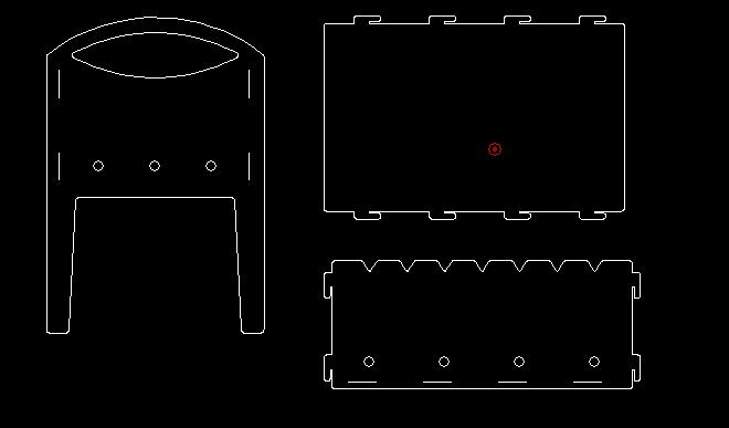 Мангал разборный чертеж dxf