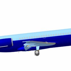 Среднемагистральный самолет (компиляция 2 моделей)