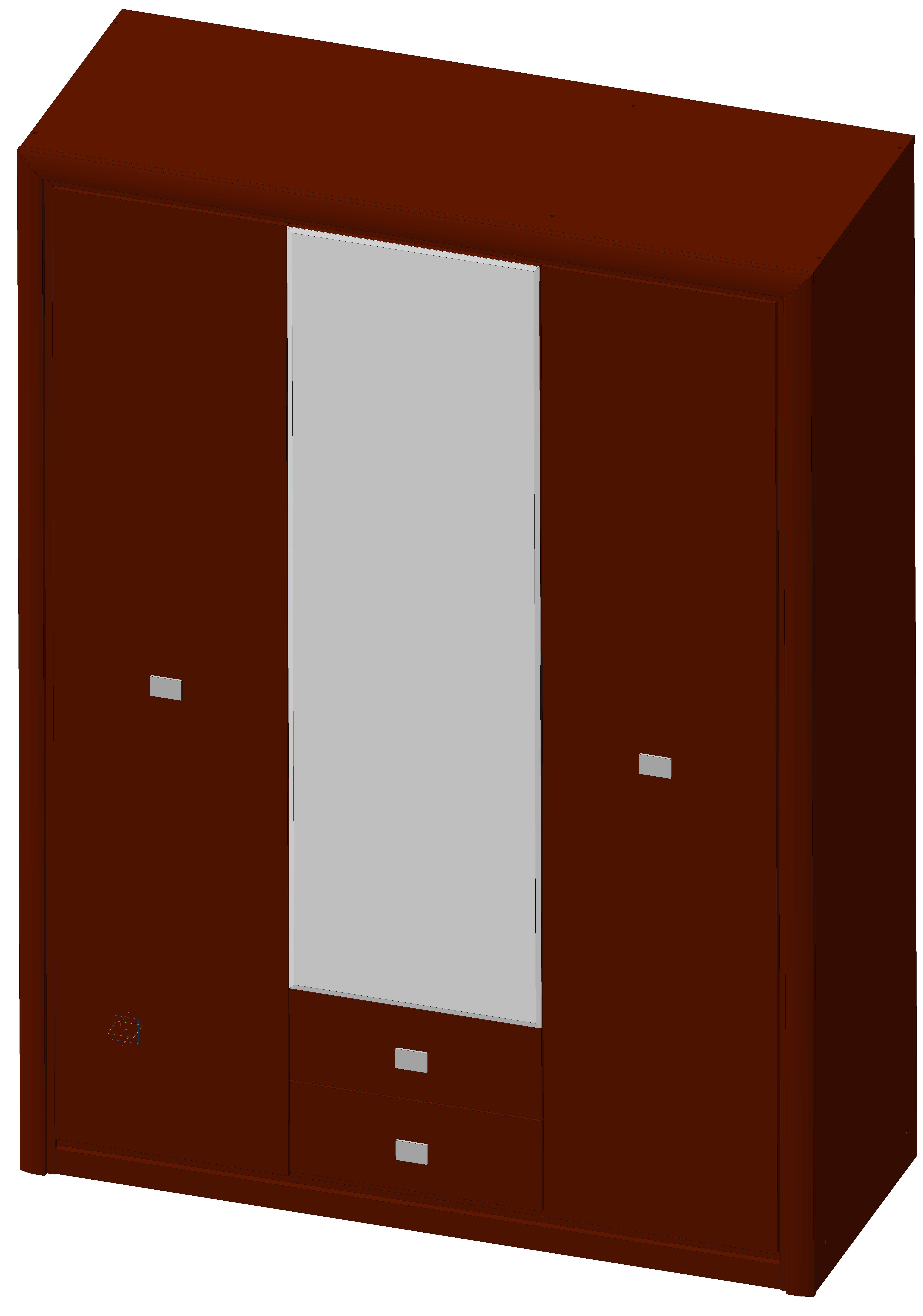Шкаф для одежды 3-х дверный