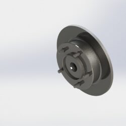Тормозной диск, ступица, шпилька колеса Ваз-2121