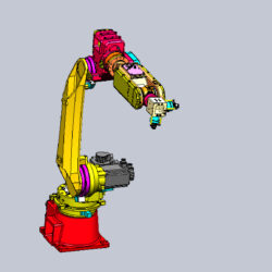 Робот-манипулятор  в SolidWorks