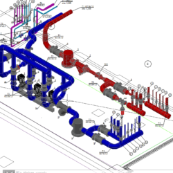 3D модель ИТП административного здания