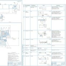 Комплект конструкторской и технологической документации для изготовления концевой фрезы с тангенциальным креплением пластин фирмы SUMODRILL