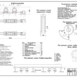 Определение основных параметров бетоноукладчика и виброплощадки