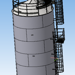 Резервуар вертикальный стальной РВС-150