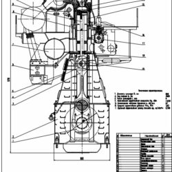 Двигатель судовой 6S80MC