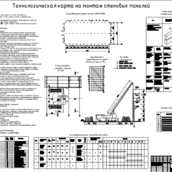 Разработка технологической карты на монтаж конструкций одноэтажного промышленного здания г.Кострома
