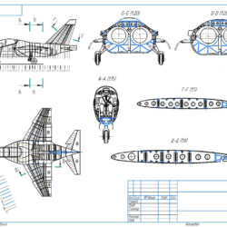Компоновка учебно-тренировочного самолета Як-130