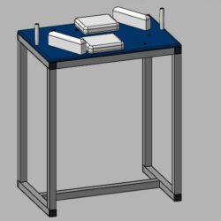 Стол для армрестлинга в КОМПАС-3D