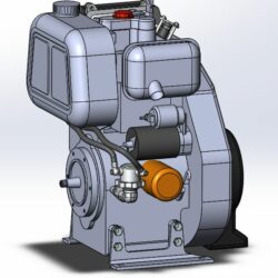 Двигатель Lomdardini 3LD510