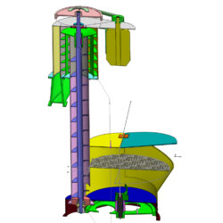 3D модель - вертикальный просеиватель "Пионер ПП"