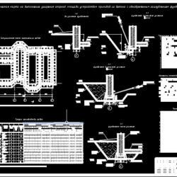Технологическая карта на выполнение уширения опорной площади устройством приливов из бетона с одновременным заглублением фундамента