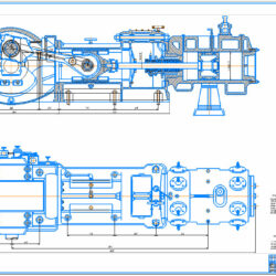 Чертеж компрессора АДК-65/40