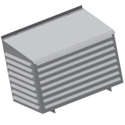 3Д модель корзины для кондиционера