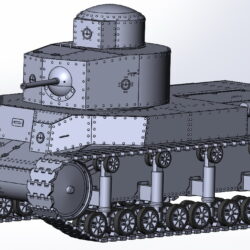 Маневренный танк Т-24