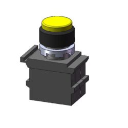 Кнопка выступающая без фиксации, желтая с подсветкой МР3-21Y 1SFA 611 102 R1103