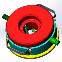 Пресс-форма уплотнитель дискового затвора DN125