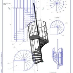 Подпорка винтовая - Чертежи, 3D Модели, Проекты, Начертательная ...