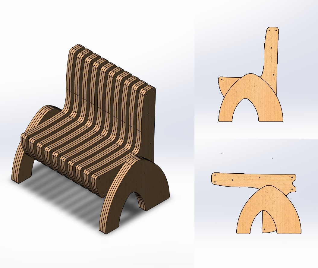 Проект изготовления скамейки