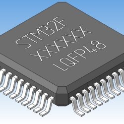 Микроконтроллер STM32F10X LQFP48
