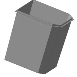 Контейнер для мусора - сборка 3D
