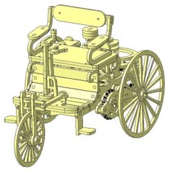 Первый автомобиль Benz Patent-Motorwagen