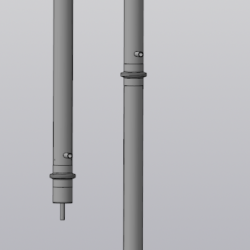 3D сборка ректификационной колонны под клампы 1.5 дюйма