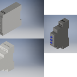 Сборник 3d моделей реле контроля фаз разных производителей