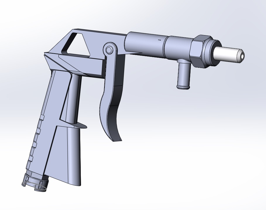 Чертеж пескоструйного пистолета