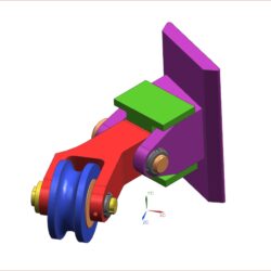 Закатной ролик для станка ротационной вытяжки 3D модель