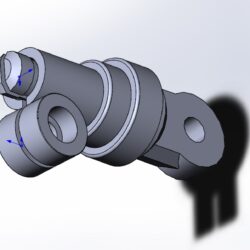 Крепление для лампы Camelion KD - 017A для печати на 3D принтере