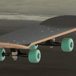 Скейтборд. 3D-модель