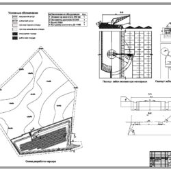 Проектирование производственных процессов по подготовке месторождения к добыче песчано-гравийной смеси