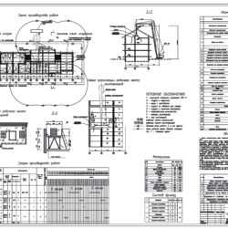 Технологическая карта на возведение кирпичных стен и монтаж конструкций 3 этажного жилого дома