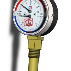 Термометр манометрический ТМТБ-31Р1 (0-120С) (0-0,4 МПа) G1/2