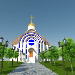 Старо-Покровский храм 3D