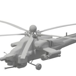 Вертолет Ми-28 одной моделью