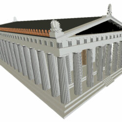 Греческий пантеон 3D Модель