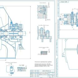 Проект цилиндра низкого давления турбины К-290-12,7/50 с сепаратором и одноступенчатым пароперегревом