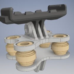 Виброгаситель для GoPro под 3D печать