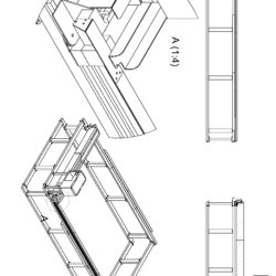 Детальная модель каркаса и портала плазменного станка ЧПУ