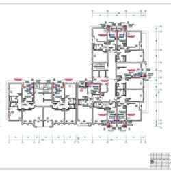 Автоматика внутренняя газоснабжения для 9-ти этажное здание жилого дома