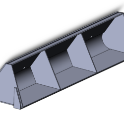 3D модель ковша С-492-03-08-10А