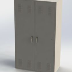 Шкаф металлический 2130x1220x650