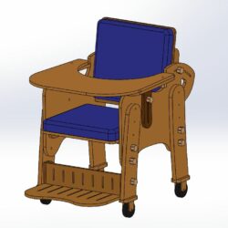 Детский регулируемый ортопедический стул
