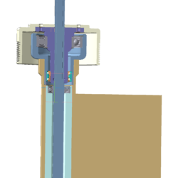 Шпиндельный узел настольно-сверлильного станка НС-12 под поликлиновой ремень
