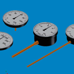 Осевые и радиальные термометры биметаллические Росма