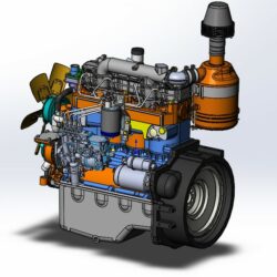 Дизельный двигатель Д-246.1