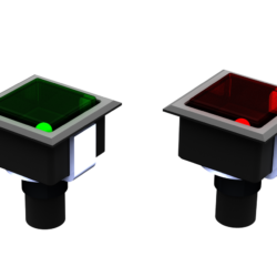 Индикатор кнопка (зеленый, красный)