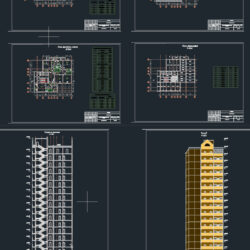 Проект 17-этажной блок секции серии 111М в г. Иркутск